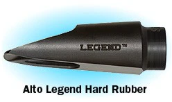 SR Technologies Hard Rubber Legend Alto Sax Mouthpiece .076 - Image 3