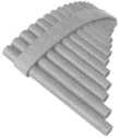 Standard Pan Flute 12 Notes