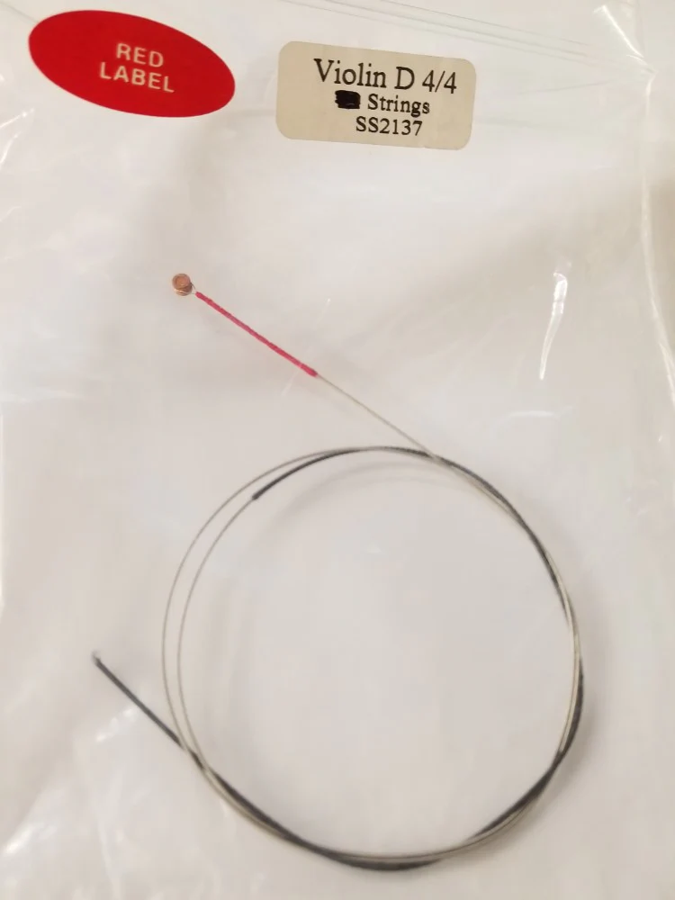 Super Sensitive Red Label Violin D 4/4 Medium Gauge String - SS2137 - Image 2