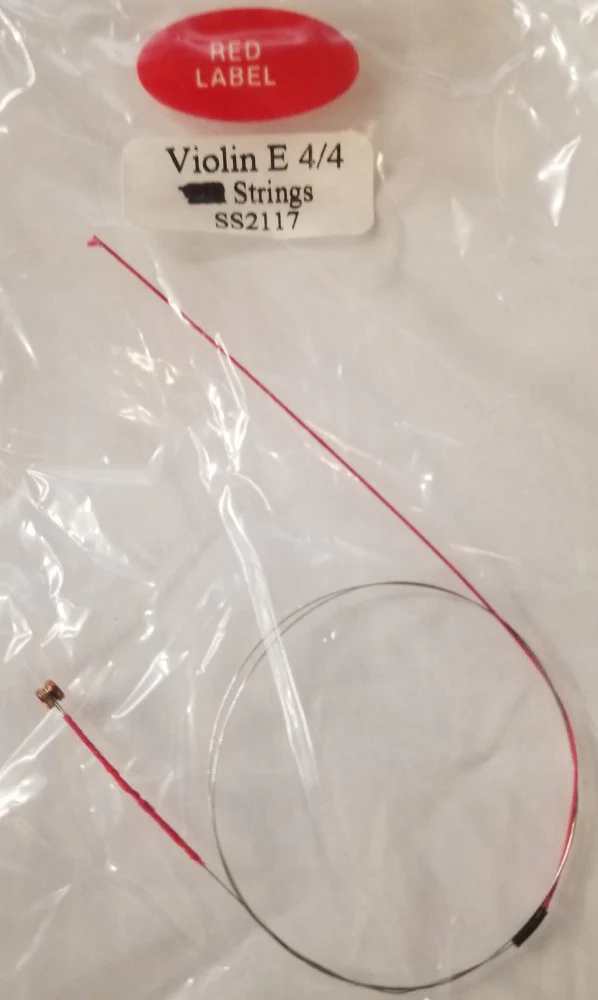 Super Sensitive Red Label Violin E 4/4  Medium Gauge String - SS2117 - Image 2