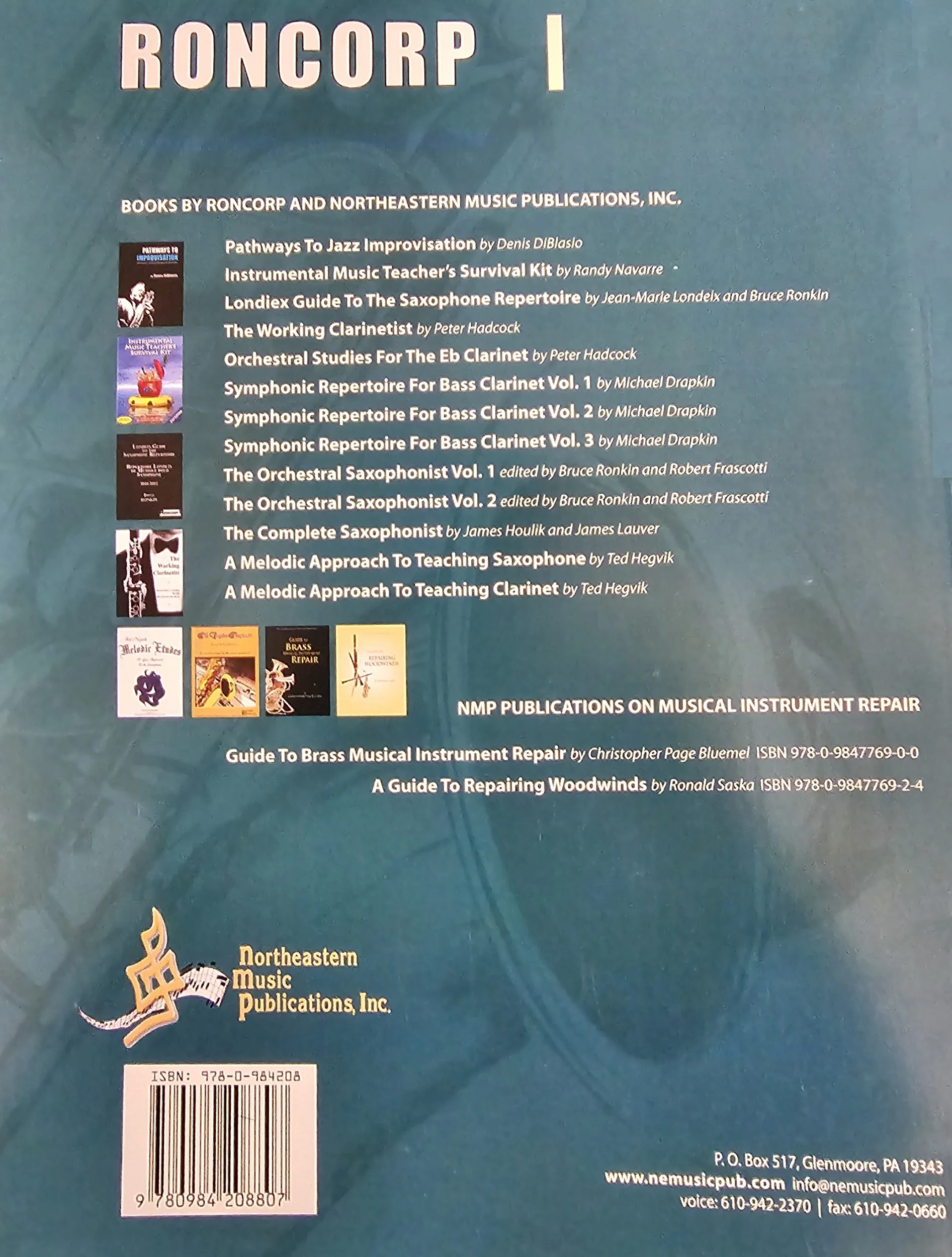 THE ORCHESTRAL SAXOPHONIST VOL. 1 & 2 - RONKIN & FRASCOTTI - Image 3