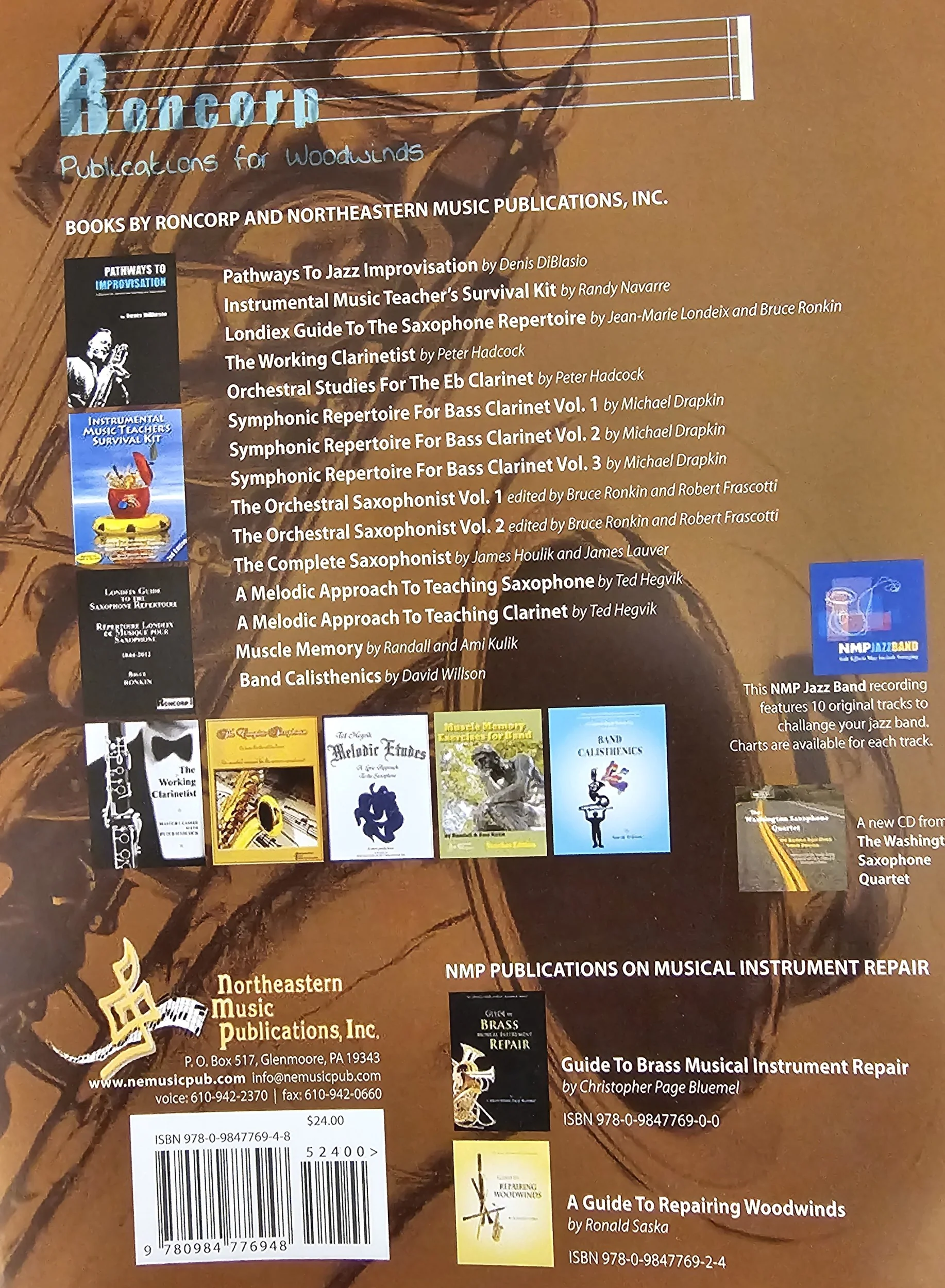 THE ORCHESTRAL SAXOPHONIST VOL. 1 & 2 - RONKIN & FRASCOTTI - Image 4