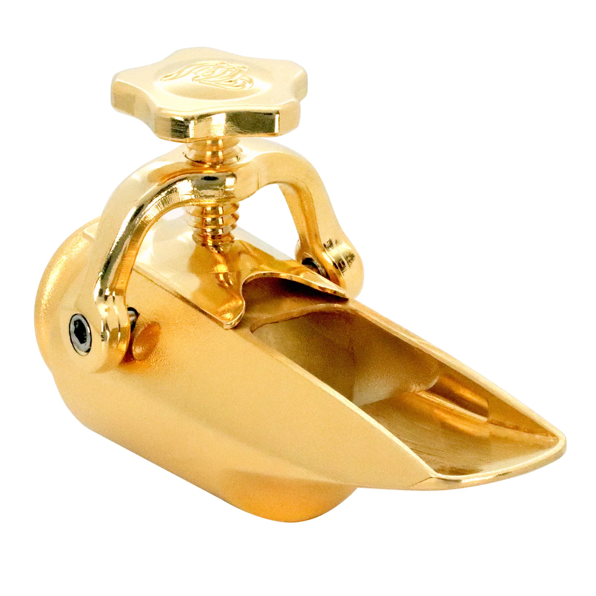 Theo Wanne Durga 5 Soprano Sax Gold Plated Mouthpiece - Image 2