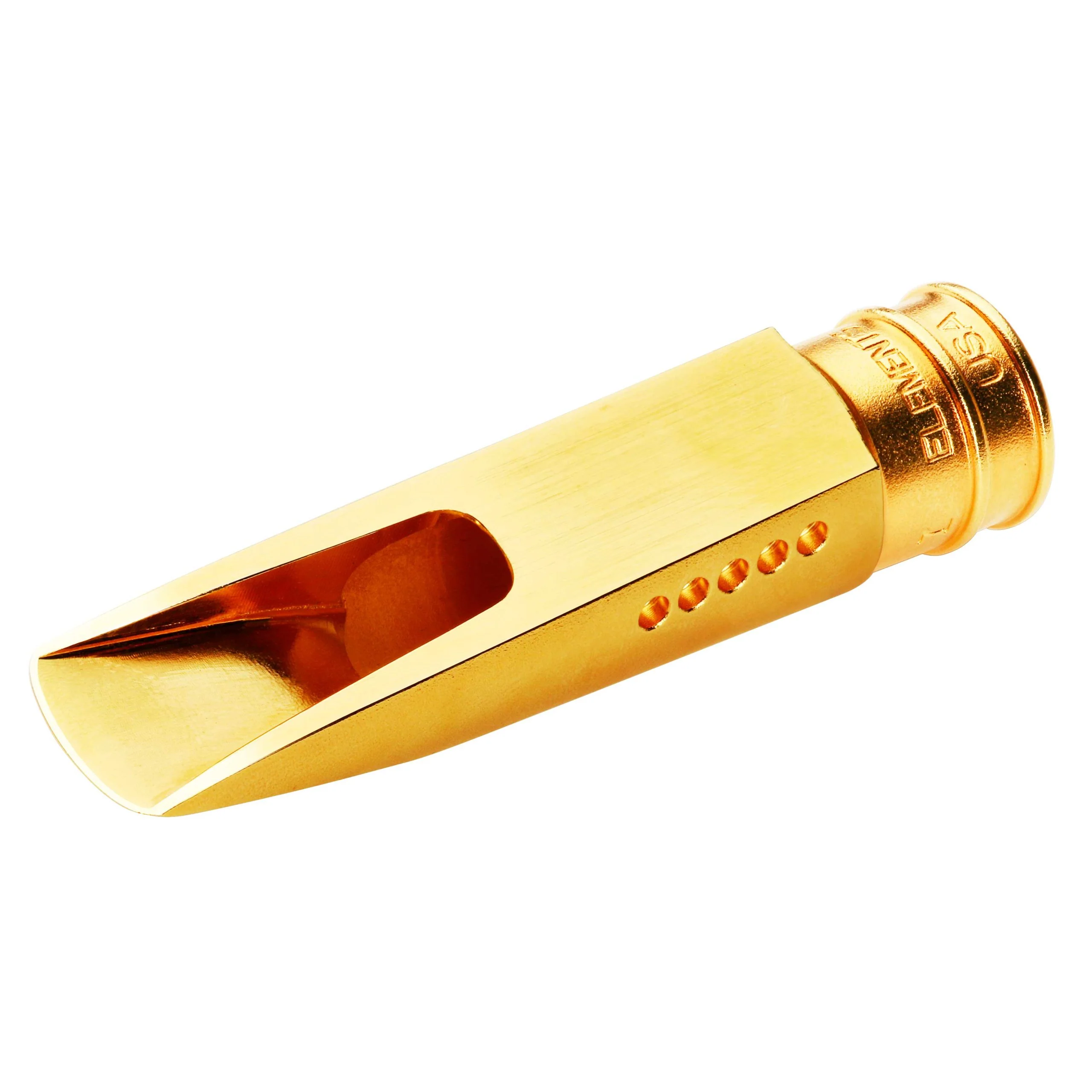Theo Wanne Earth 2 Alto Saxophone Gold Plated Mouthpiece - Image 4