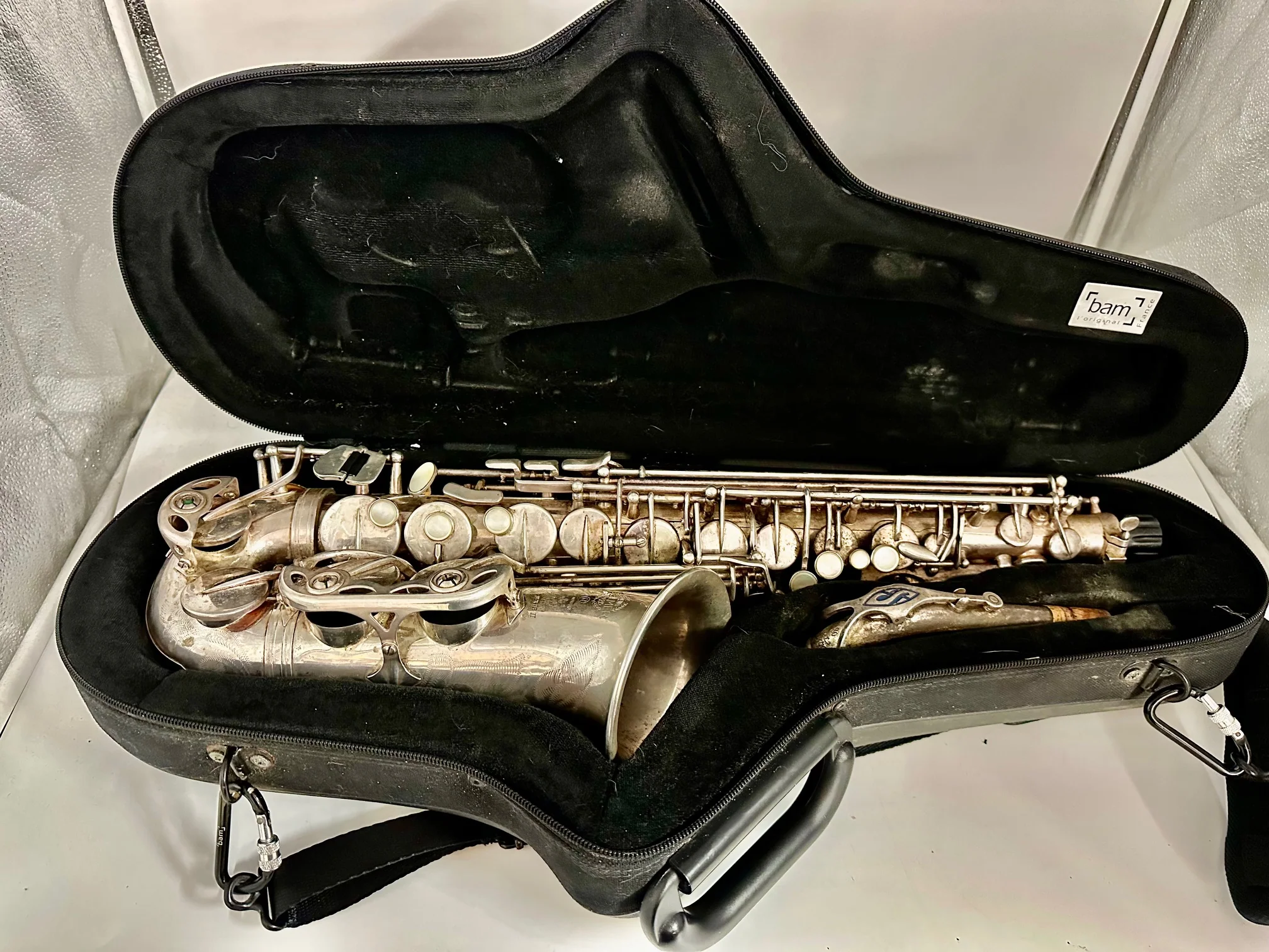 Used Selmer Paris Series II Alto Saxophone with Silver Plated Finish - Image 7