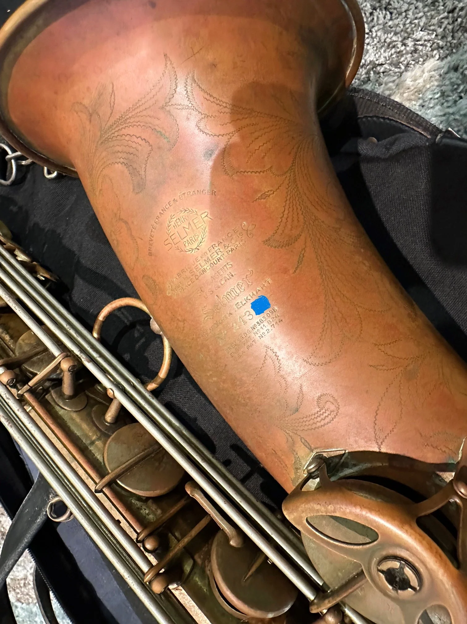 Used Selmer Balanced Action Baritone saxophone - Image 10