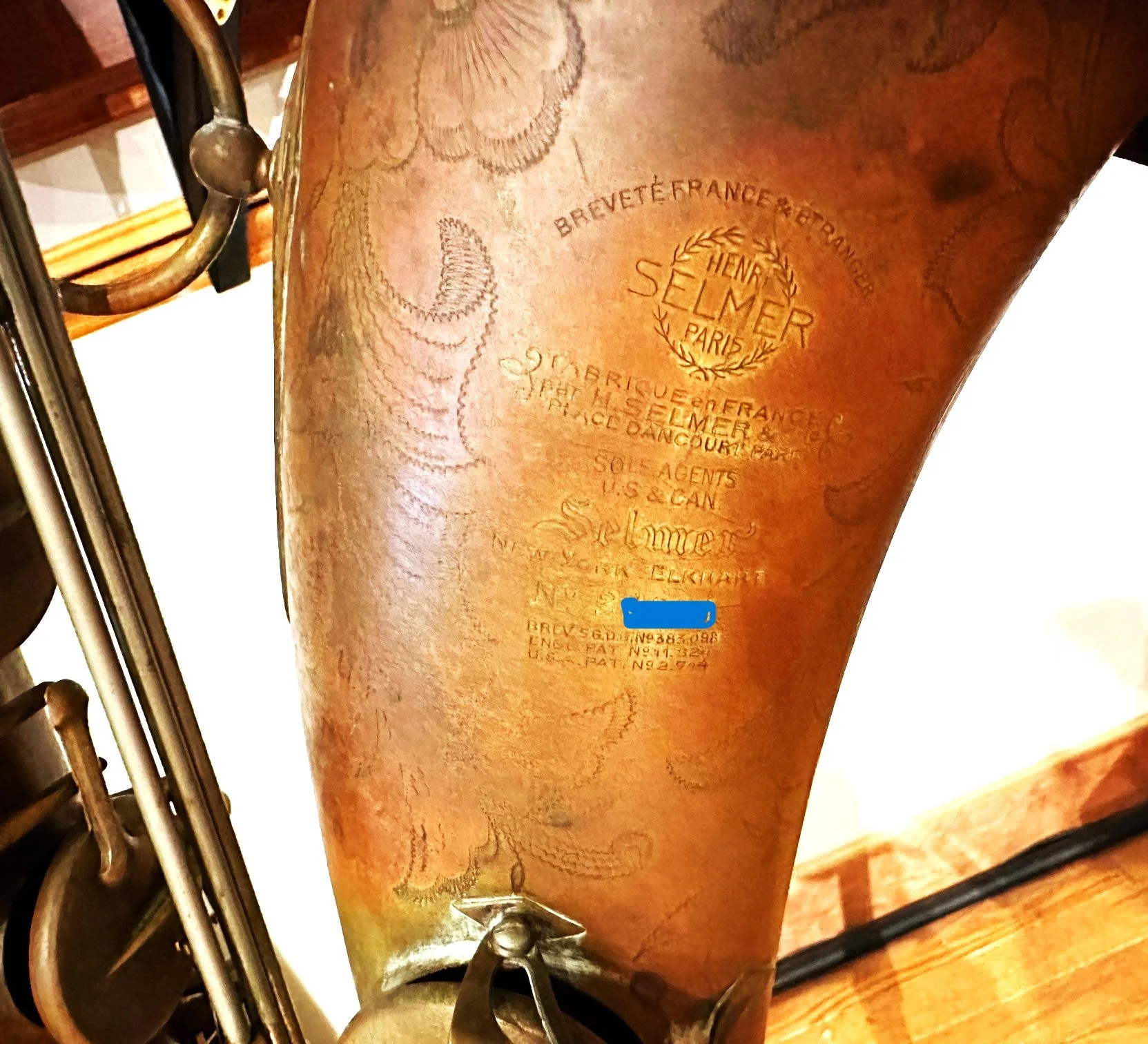 Used Selmer Balanced Action Baritone saxophone - Image 3