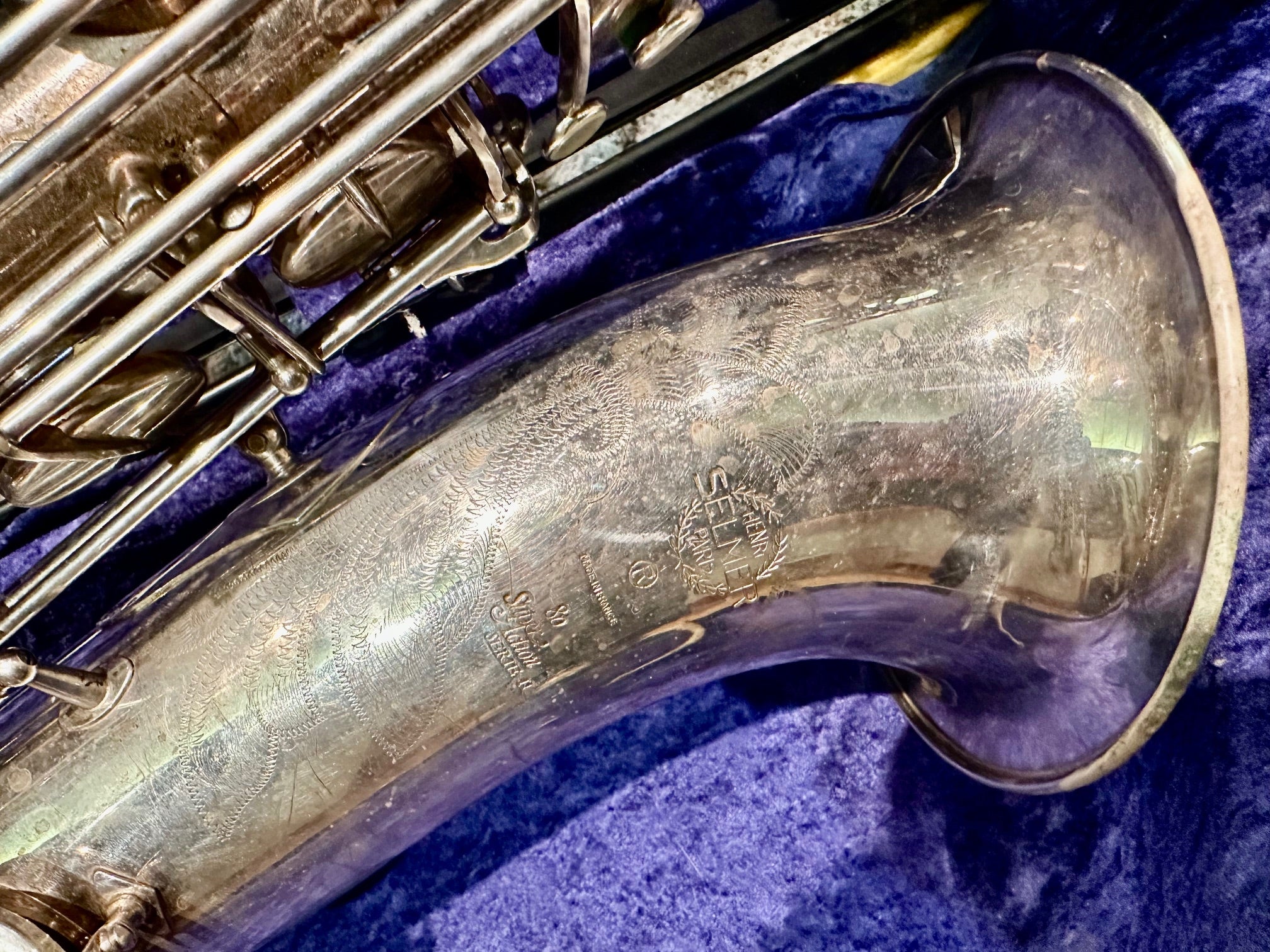 Used Selmer Super Action Series II Baritone Sax - Image 3