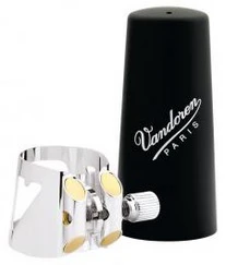Vandoren Bass Clarinet Optimum Ligature with Plastic Cap - LC04P - Image 2
