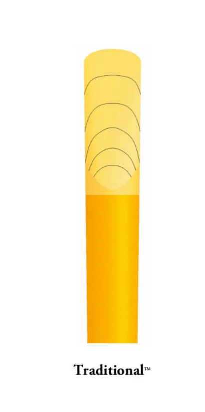 Vandoren Bb Clarinet Traditional Reeds - Strength 5.0 - CR105 - 10 Per Box - Image 4