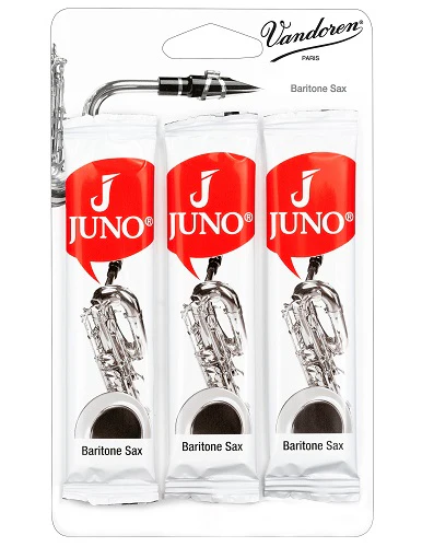Vandoren Juno Baritone Saxophone Reeds - 3 Reed Card - Image 2