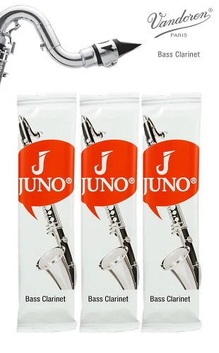 Vandoren Juno Bass Clarinet Reeds - 3 Reed Card - Image 3