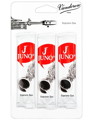 Vandoren Juno Soprano Saxophone Reeds - 3 Reed Card - Image 2