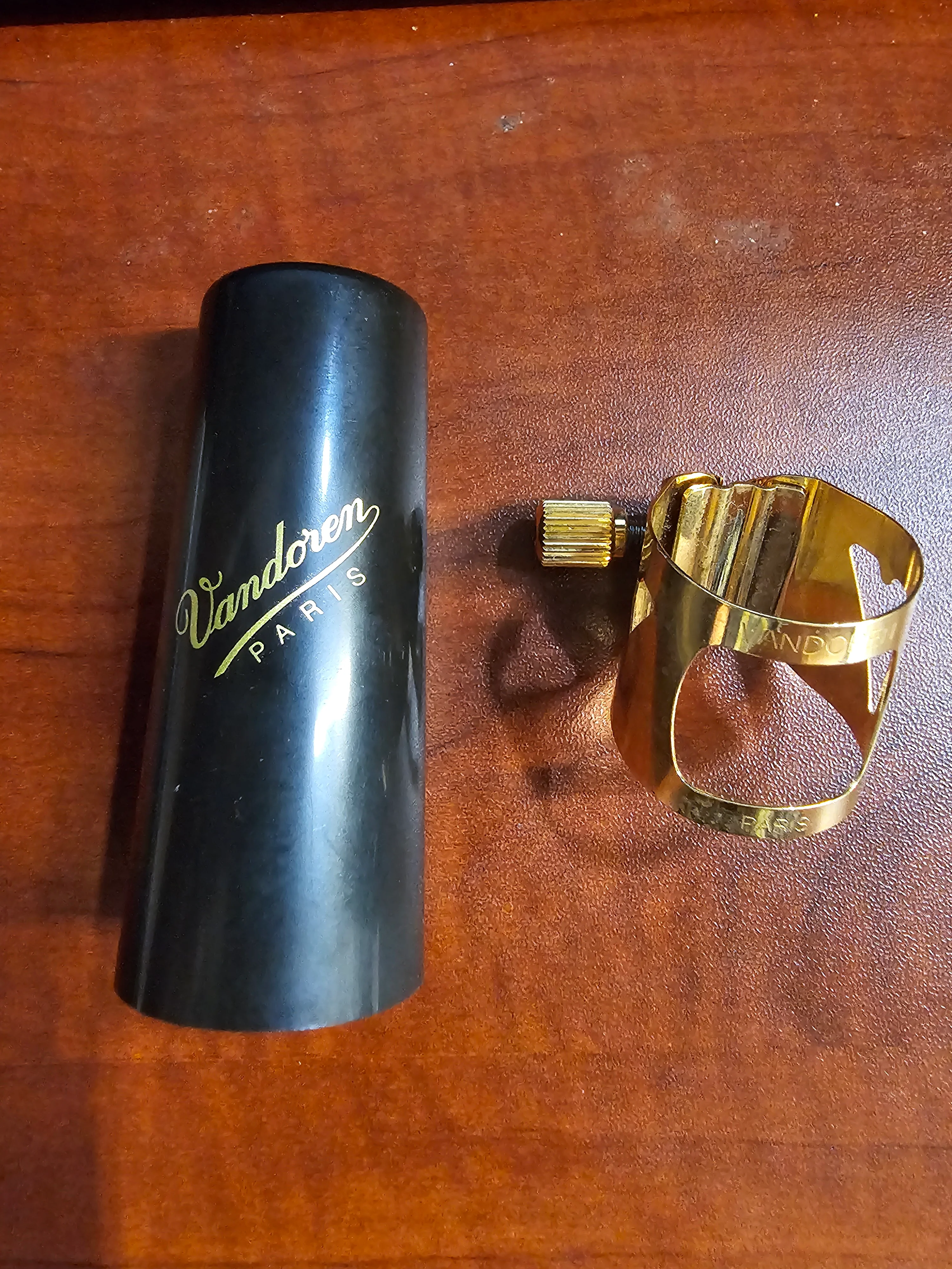Vandoren Optimum Alto Sax Gold Plated Ligature B-Stock