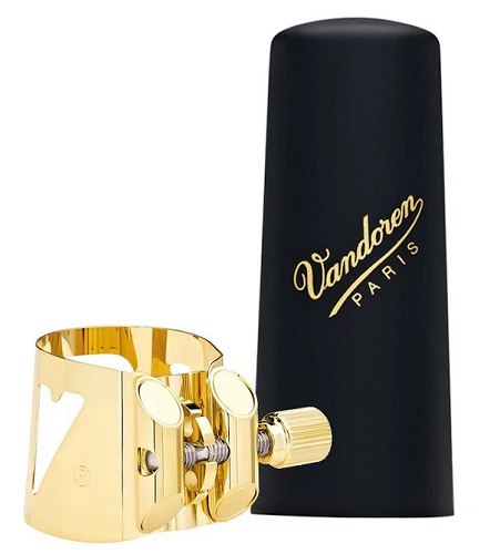 Vandoren Optimum Gold Tenor Sax Ligature for Metal V16 Mouthpieces - LC080P - Image 2