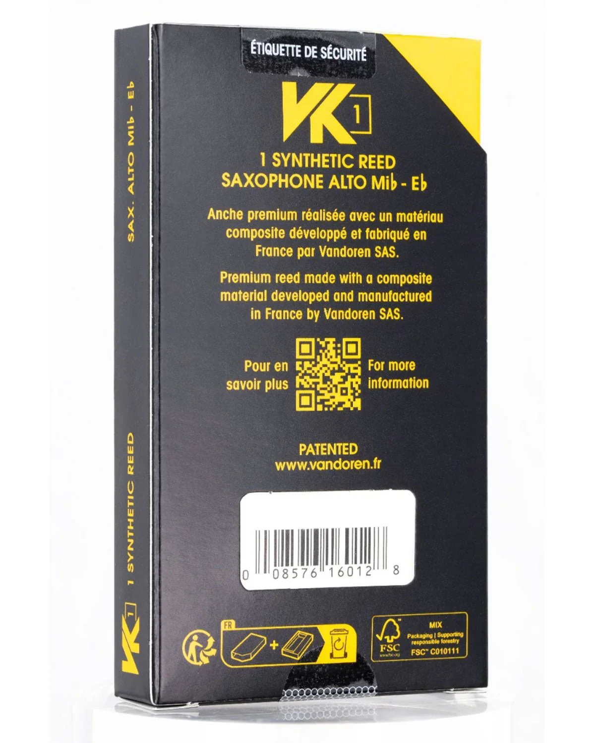 Vandoren VK1 Synthetic Alto Reeds - Image 5