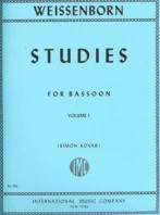 WEISSENBORN STUDIES FOR BASSOON VOL. I - 1133