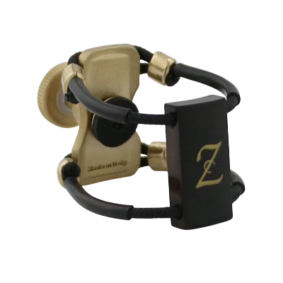 Zac ZL-1203X Brass Wood Ligature X-Grip - For Bb Clarinet Mouthpiece, Small Size